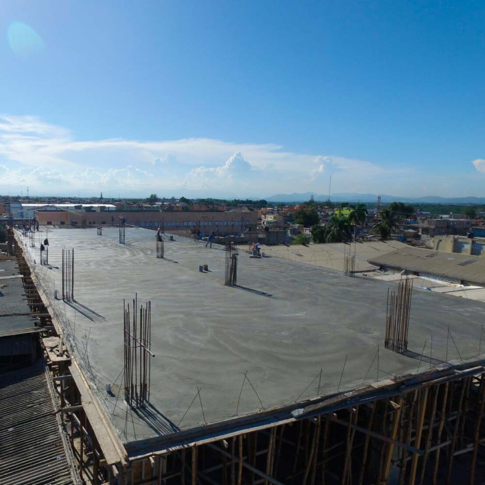 nave industrial de hormigón armado