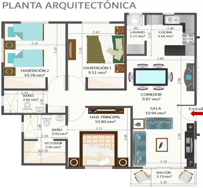 Apartamentos tipo5